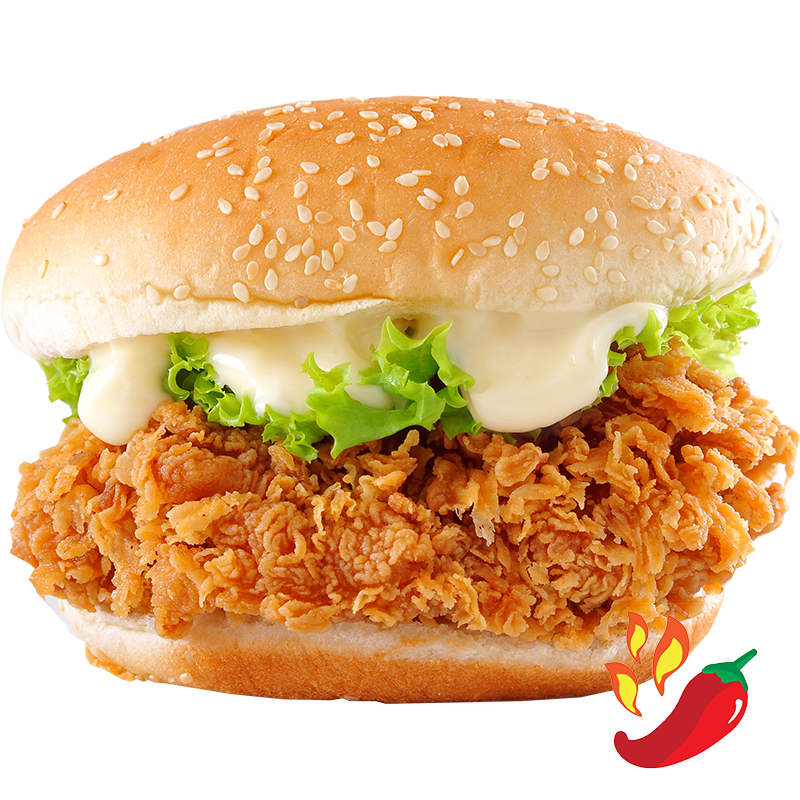 Hot & Spicy Chicken Burger