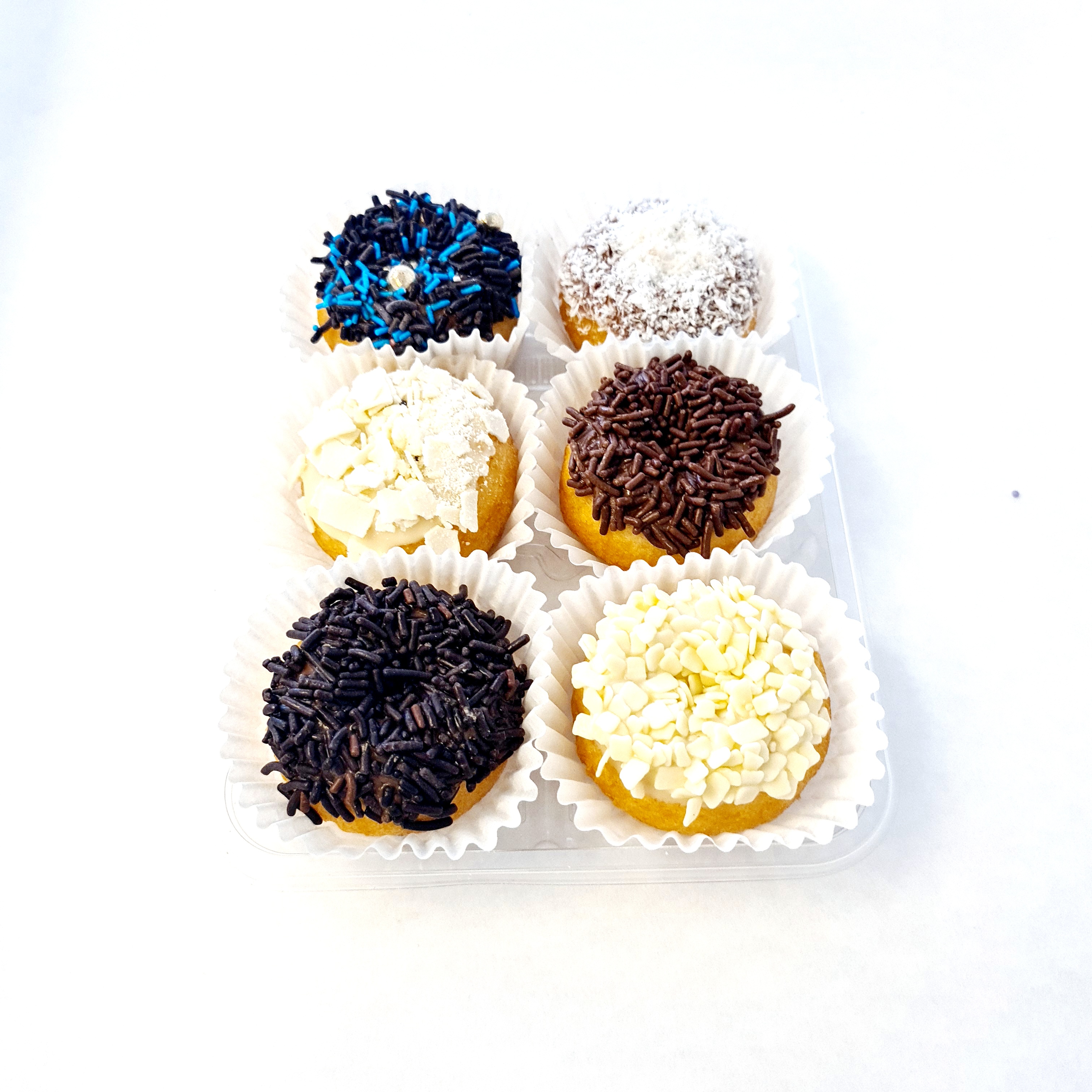 Mini luxe donuts mix chocolade