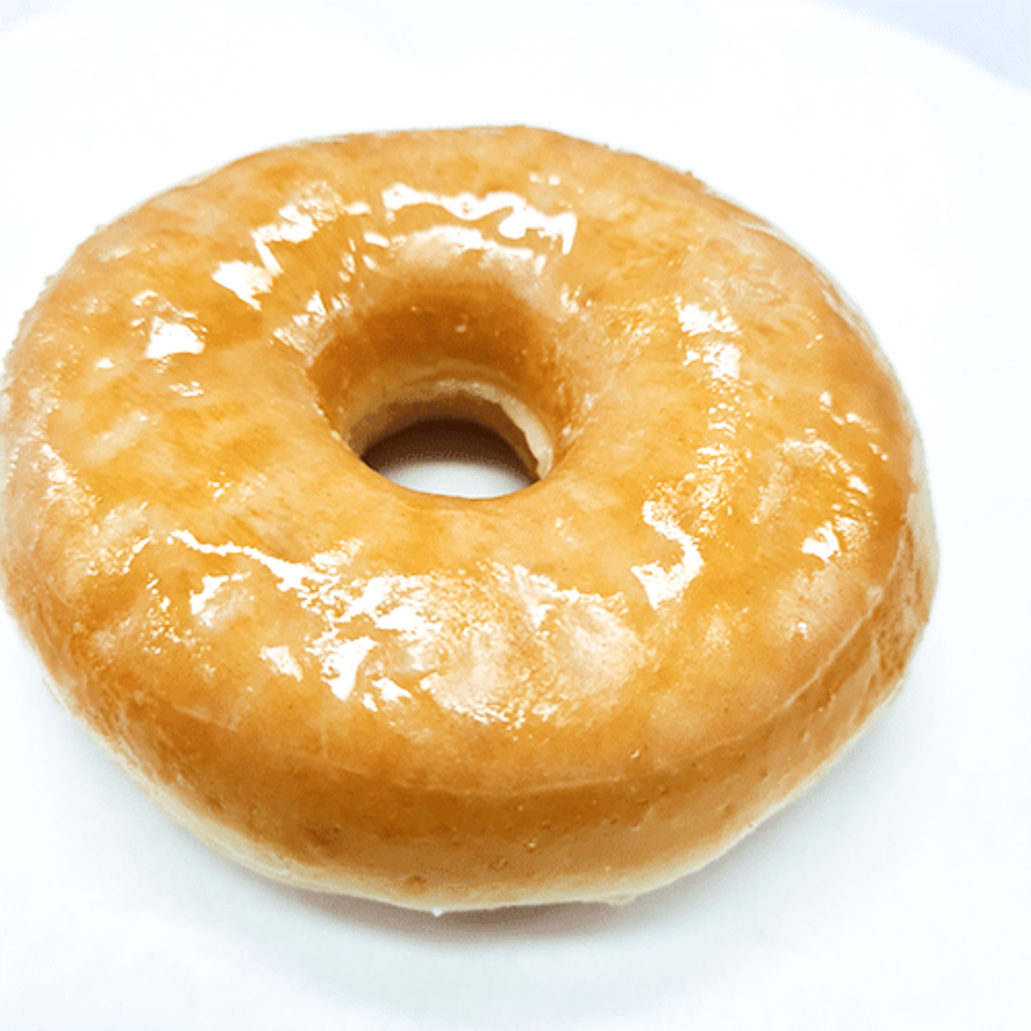 Geglazuurde donut