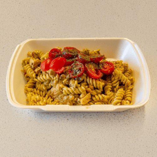 Pasta kip pesto