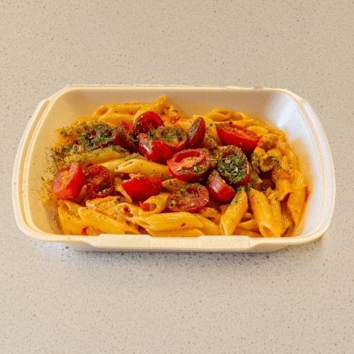 Pasta spicy chicken