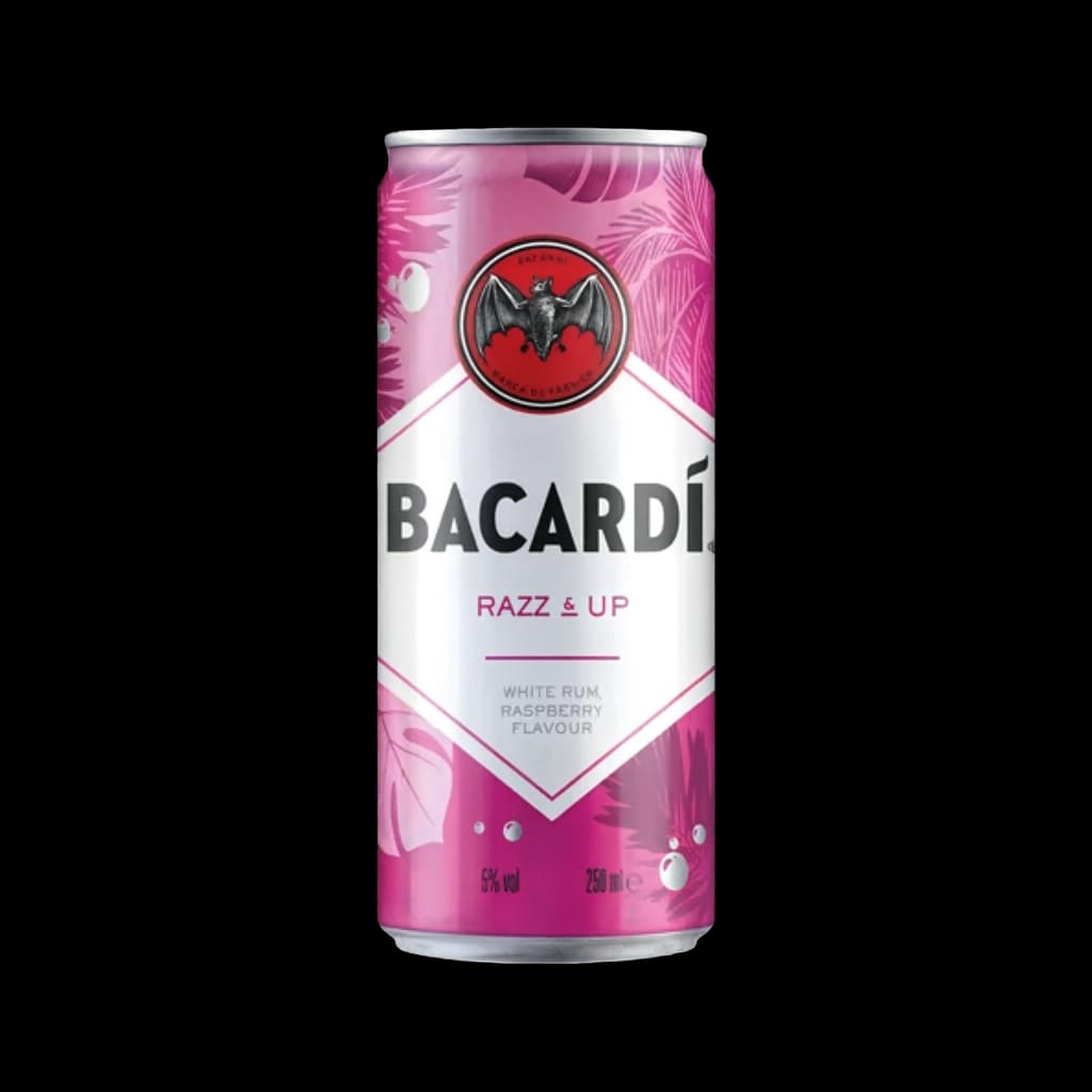 Bacardi razz en 7up