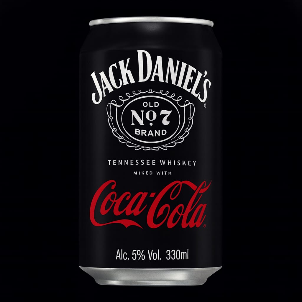 Jack Daniels Whiskey & Cola